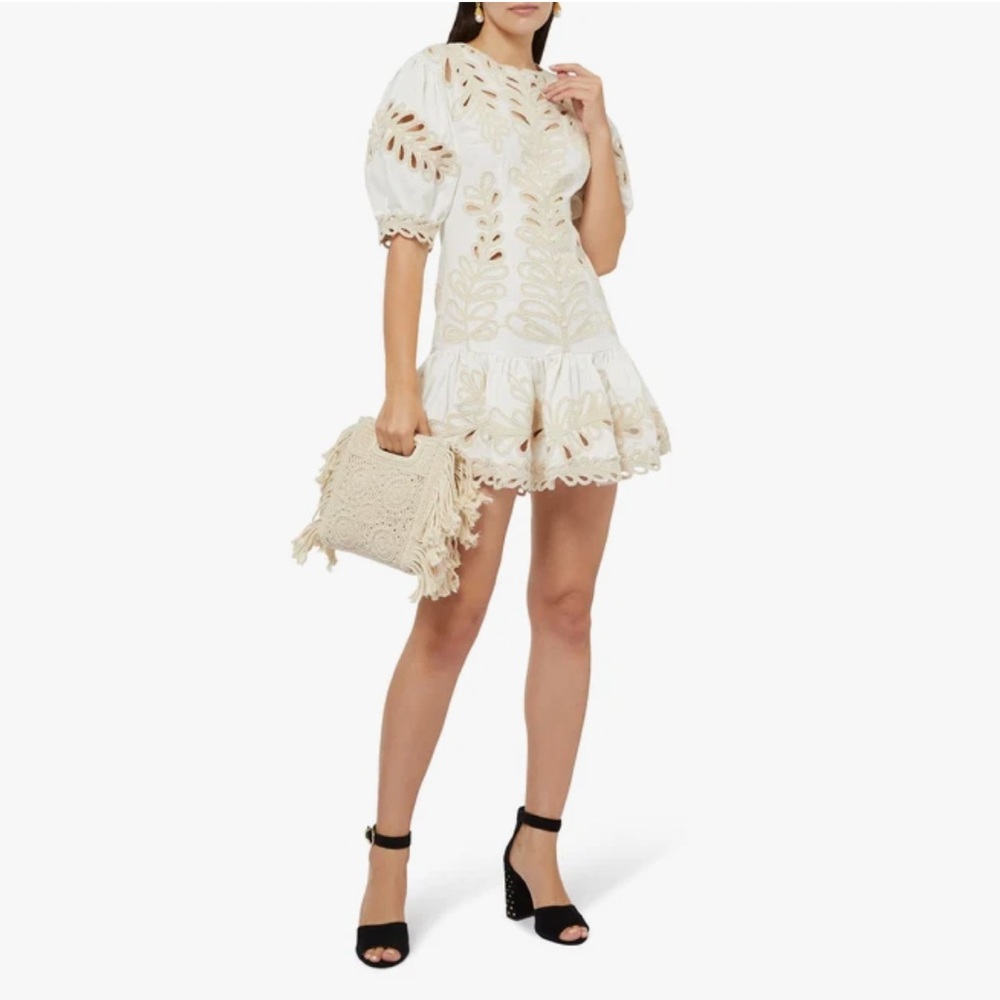 Rosaro flared cut out dress